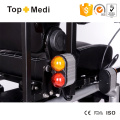 Topmedi Upgrade Electric Power Wheelchair with Awning Cup Phone Holder